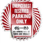 Adesivi auto KAXW parcheggio riservato vinile decorativo
