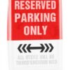 Arazzo Reserved Parking Only KAXW decorazione garage uomo