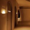 Cartello bagno vacante Generic legno scorrevole hotel-1
