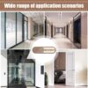 Cartello bagno vacante Generic legno scorrevole hotel-3
