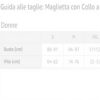Maglietta Donna Riservato Collo V Nero T-shirt Reserved