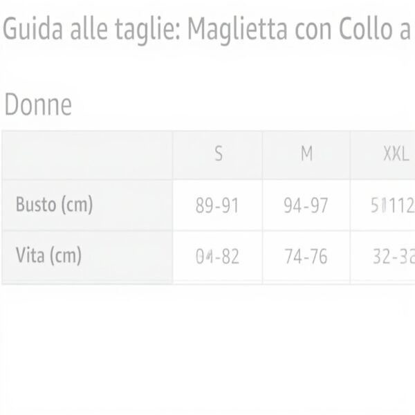 Maglietta Donna Riservato Collo V Nero T-shirt Reserved