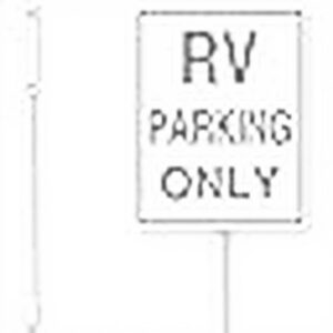 Cartello Parcheggio Clienti Horienteeon Alluminio Resistente