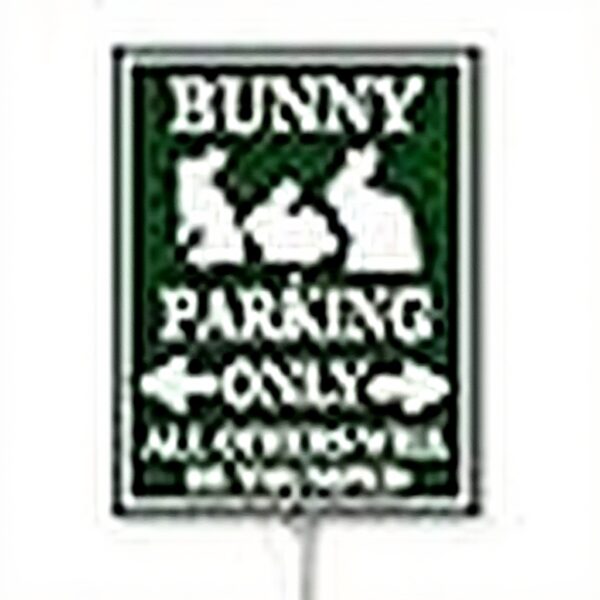 Cartello Parcheggio Conigli Horienteeon Alluminio Rustproof