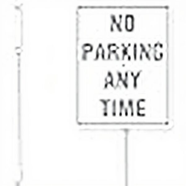 Horienteeon Cartello Parcheggio Riservato Alluminio