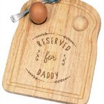 Portauovo Legno Daddy Colazione Dippy Pasqua Gift Base