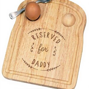 Portauovo Legno Daddy Colazione Dippy Pasqua Gift Base