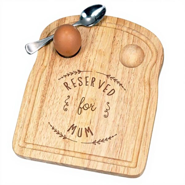 Portauovo in Legno per Mamma Colazione Dippy Pasqua Gift