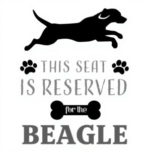 Targa Metallo Beagle Segno Decorativo Cucina Bagno Bar