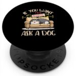 PopSockets PopGrip Adesivo Impugnatura Cane Divertente