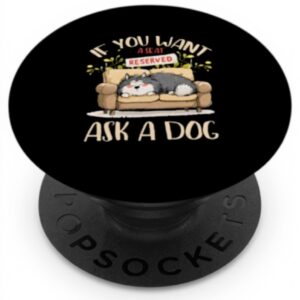 PopSockets PopGrip Adesivo Impugnatura Cane Divertente