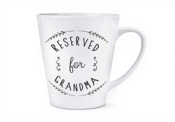 Tazza latte 12oz Gift Base per nonna ceramica infanzia