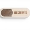Cartello bagno libero occupato scorrevole shjxi legno