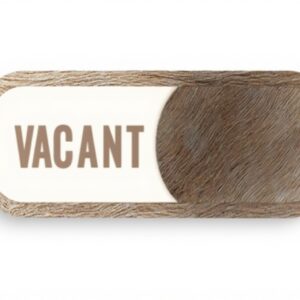 Cartello bagno libero occupato scorrevole shjxi legno