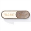 Cartello Bagno Vacante Legno Scorrevole Genérique Hotel