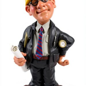 Funny World Collection Mestieri statuetta resina dipinta a-0