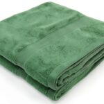 Alpes Blanc telo bagno spugna cotone Verde Salvia Blu-0