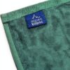 Set asciugamani Alpes Blanc cotone morbido colori moderni-2