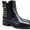 Stivali Donna Nero Spagna 37 EU Design Elegante-1