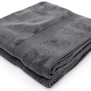 Lenzuola da bagno Alpes Blanc cotone assorbente Grigio rosa-0