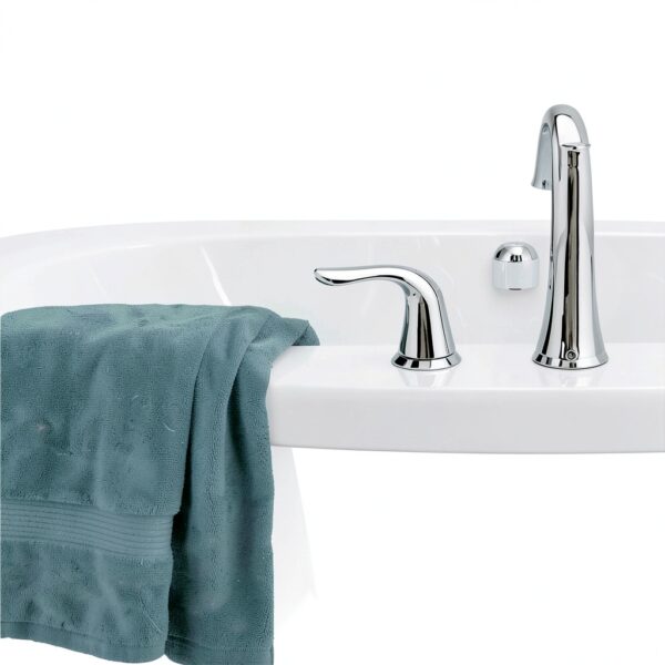Lenzuola da bagno Alpes Blanc cotone assorbente Grigio rosa-1