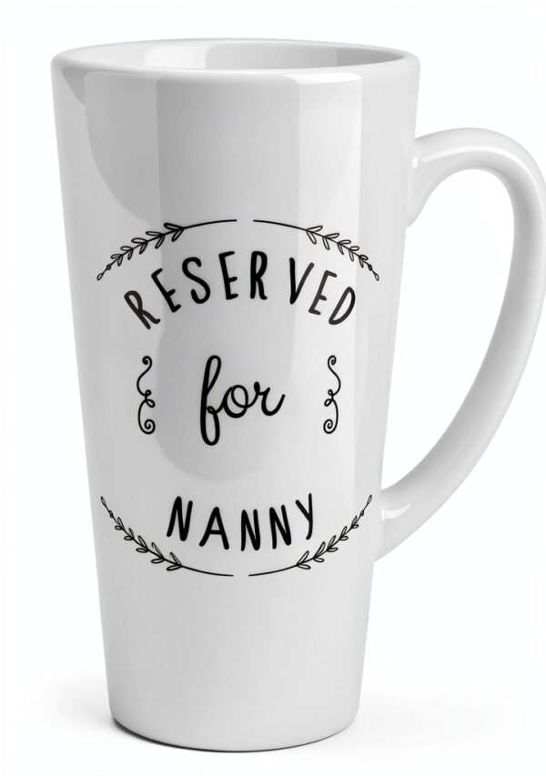 Tazza latte grande 17oz Gift Base ceramica microonde