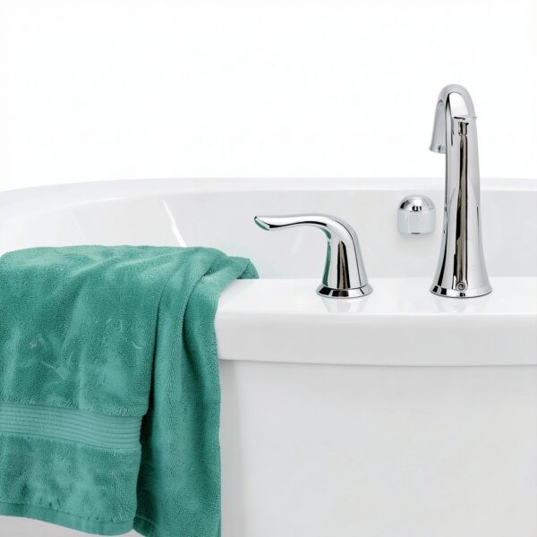 Set asciugamani Alpes Blanc cotone morbido colori moderni-1