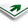 Cartello Parcheggio Riservato VSafety Plastica Bianco 30x10-2