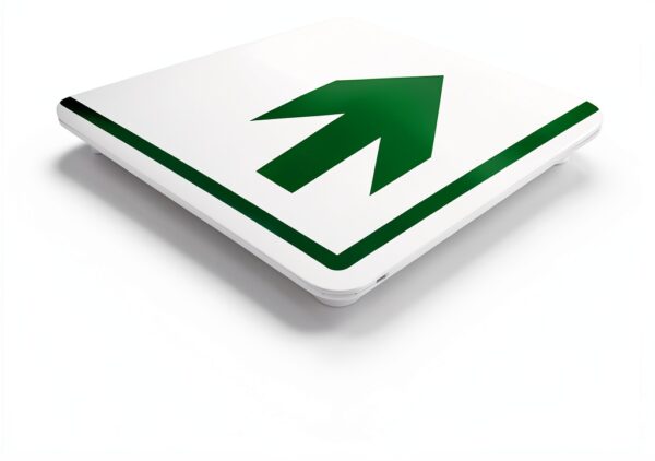 Cartello Parcheggio Riservato VSafety Plastica Bianco 30x10-2