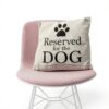 Copricuscino JIMOWANG lino design lettere decorazione casa-2