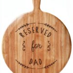 Tagliere Pizza Legno Gift Base Sostenibile Perfetto Per Papà-0