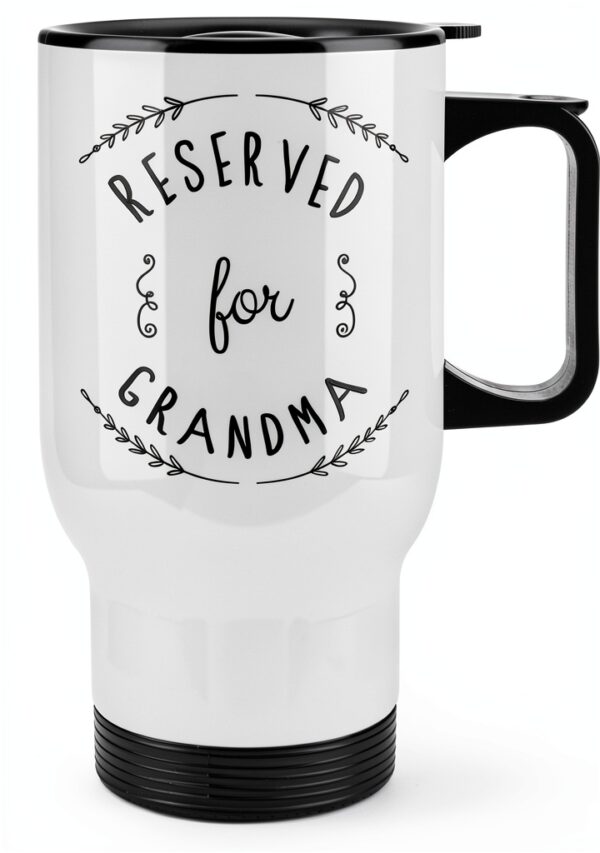 Tazza con Manico Gift Base Termica Viaggio Nonna Regalo