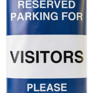 Cartello Parcheggio Visitatori VSafety Blu A1Z RFC 0 12ZA4 R-0