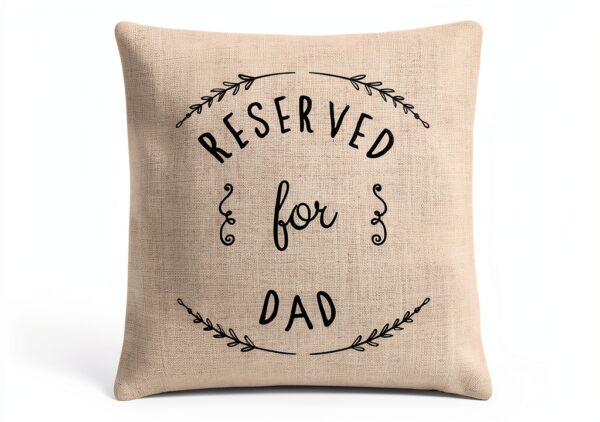 Copricuscino per Papà Lino regalo base riservato decorativo