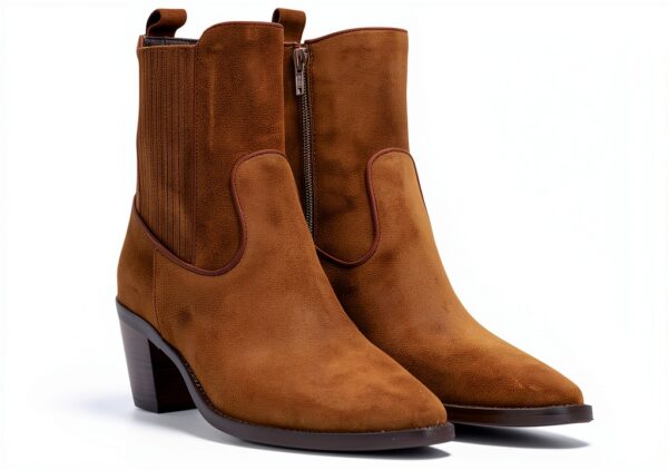 Scarpe Marroni Taglia 39 EU Design Comodo e Durevole-1