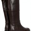 Stivali Donna Nero Pelle Eleganti Comodi Taglie 37-41 EU-2