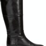 Stivali Donna Nero Pelle Eleganti Comodi Taglie 37-41 EU-0