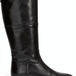 Stivali Donna Nero Pelle Eleganti Comodi Taglie 37-41 EU-0