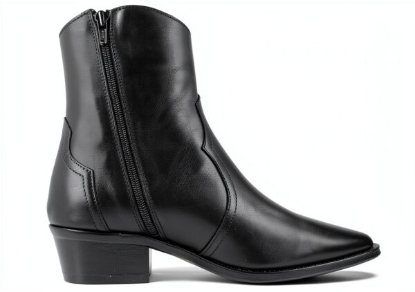 Sneaker donna ALPE CECILE nero in pelle 37 EU-3