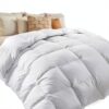 Piumone naturale Alpes Blanc Bianco Cotone-1