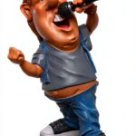 Statuetta Les Alpes 014 77031 in resina design-0