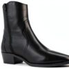 Sneaker donna ALPE CECILE nero in pelle 37 EU-4