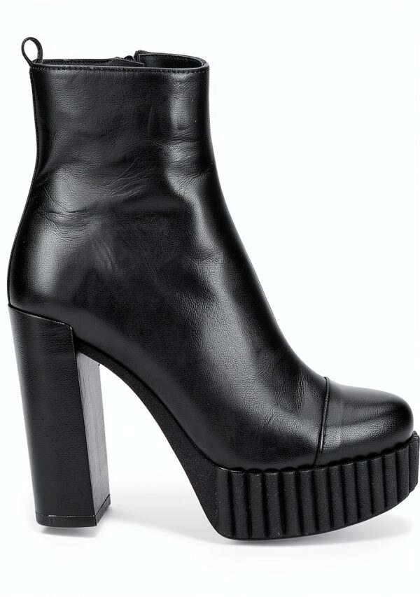 Scarpa Donna Nero MarcaX in pelle elegante-0