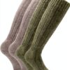 Calze Alpaca LP Unisex Sabbia Verde Comfort-0