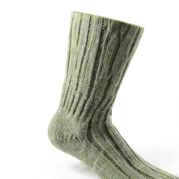 Calze Alpaca LP Unisex Sabbia Verde Comfort-3