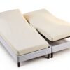 Alpes Blanc Coprimaterasso Impermeabile 200x180 cm Bianco Traspirante-1