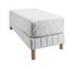 Alpes Blanc Coprimaterasso 100% Cotone 400 g/m² Cuffia 30 cm-5