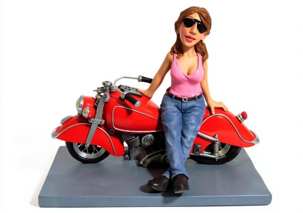 Statuetta Les Alpes 014 99660 in Resina – 27,7 x 17,0 x 14,7 cm-0