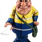 Les Alpes Statue Figurina Blu Resina 16 cm Funny World Collection-0