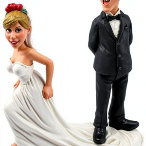 REGALANDIA Statue Resina Tenuta Stagna Funny World Modello tuyuzhen283-0